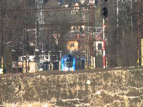 So Česká Třebová ČD Řada Peršing 163 039-1 Sysel 80-30 019-1 4.2.2014