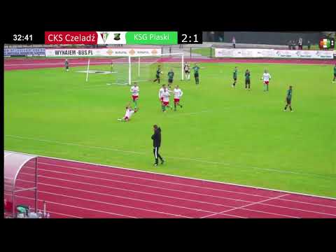 CKS Czeladź - KSG Piaski 5:4 SKRÓT, BRAMKI i KONTROWERSJE SĘDZIOWSKIE