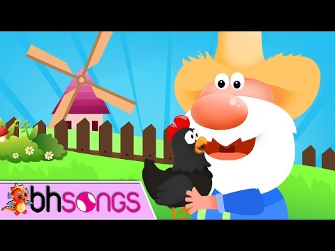 Hickety Pickety My Black Hen Nursery Rhymes | Nursery Rhymes TV [ Lyrics Music 4K ]