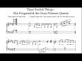 These Foolish Things - Jazz Piano Sheet Music (Oscar Peterson)