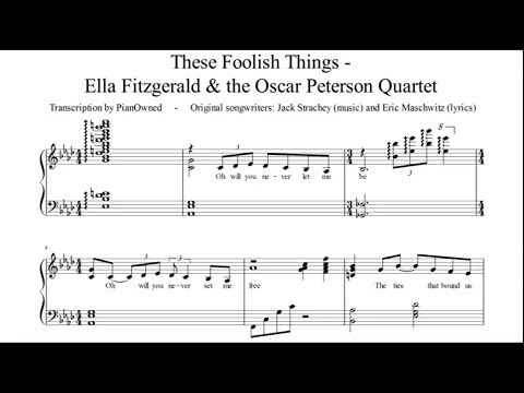 download lagu mp3 mp4 These Foolish Things Piano Solo, download lagu These Foolish Things Piano Solo gratis, unduh video klip These Foolish Things Piano Solo