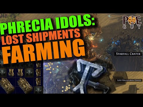 [PoE 1 - PHRECIA] LOST SHIPMENTS IDOL FARM SETUP for Consistent, Fast Profit. // EASY & EFFECTIVE.