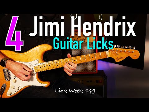 Jimi Hendrix Licks You Will Need To Learn - Lick Friday Week 449