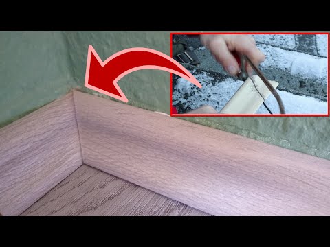 Gehrung sägen mit Säge von hand - Gehrungsschnitt ohne Hilfsmittel