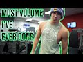 Highest volume I've ever done || I gained 20 pounds!!