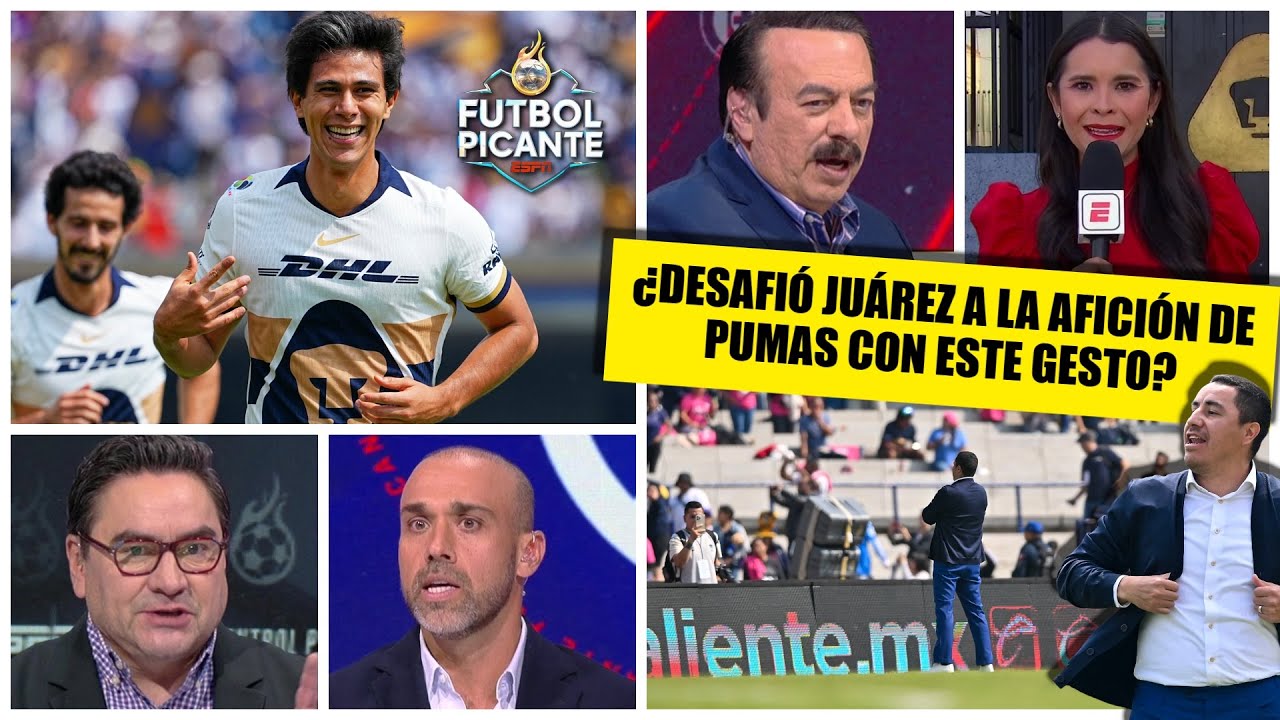 EFRAIN JUAREZ hace todo mal con PUMAS y retó a la afición que está ya MUY MOLESTA | Futbol Picante