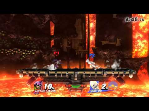 Smash4Glory-Falcon vs Mewtwo 1