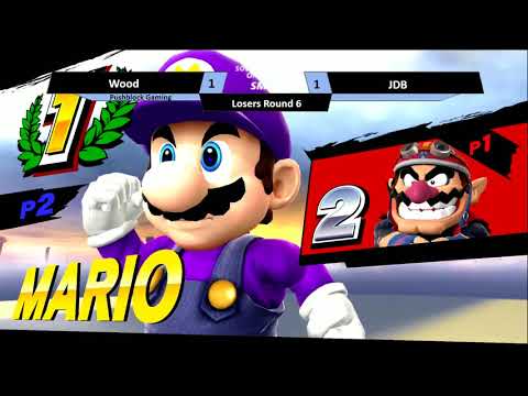 [SOS 4] LR6 - PBLK | Wood (Wario, Mii Swordsman) vs PBLK | JDB! (Mario, Diddy)