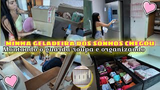 REALIZEI UM GRANDE SONHO|| COMPREI O GUARDA-ROUPAS DAS CRIANÇAS|| ORGANIZEI O BAÚ DA CAMA e mais🏠💕