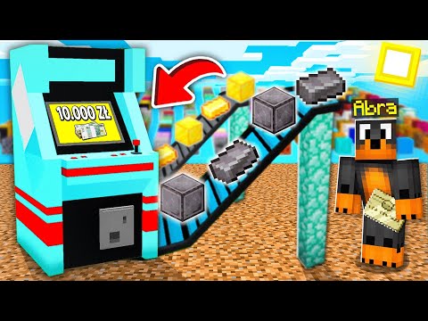 SPOSÓB na NAJLEPSZE *ZABRONIONE* 🚫 ITEMY na ŚWIECIE *TYLKO LOSOWE BLOKI* ⚠️ w Minecraft! 😱