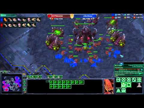 Elders React to xSixSleep [Z] vs MVPMonster [Z] - G1 - Starcraft 2 Cast