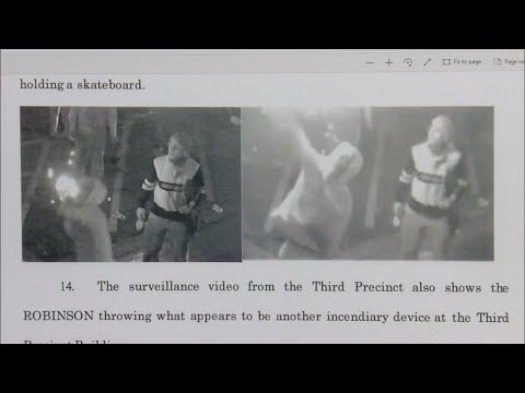 Dylan Robinson Faces Federal Judge In Minneapolis Police Station Arson Case