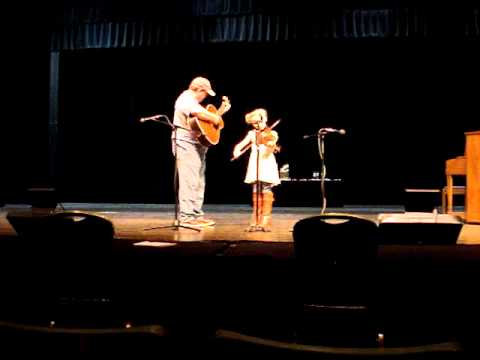 Grace Partridge at the 2012 Idaho Open Fiddle Contest
