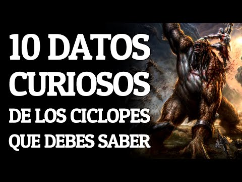 10 DATOS CURIOSOS sobre LOS CÍCLOPES que DEBES SABER - GOD OF WAR 🔥