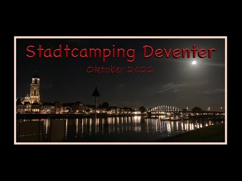 Campingplatz Deventer Holland Niederlande       Oktober 2022