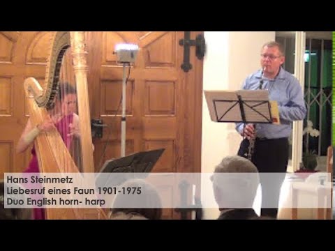 Hans Steinmetz Liebesruf eines Faun- English horn- harp