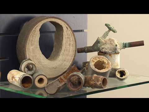 Versuchsaufbau "Kalkausfall nach Wassererwärmung"