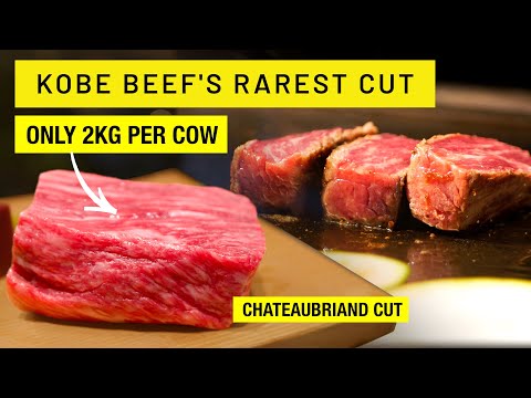 KOBE BEEF'S RAREST CUT  - KOBE BEEF TOURISM JAPAN