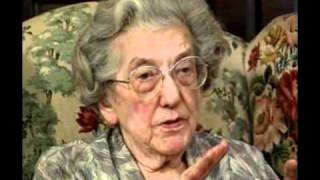 Eva Hart speaks about her memories of the Titanic . . survivor interview video