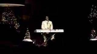 Brian McKnight singing at West Angeles Christmas Night