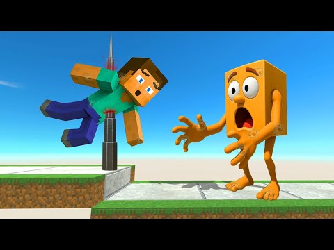 Avoid Deadly Spike and Leap Over Over Taps - Animal Revolt Battle Simulator