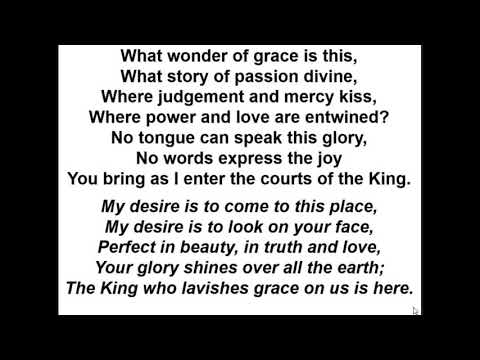 Thumbnail for What Wonder of Grace video