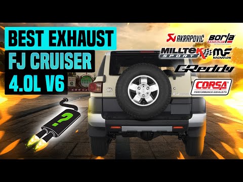 Toyota FJ Cruiser Exhaust Sound🔥aFe Power,BOLD Performance,Borla,Bullet,Flowmaster,Gibson,Max,MBRP