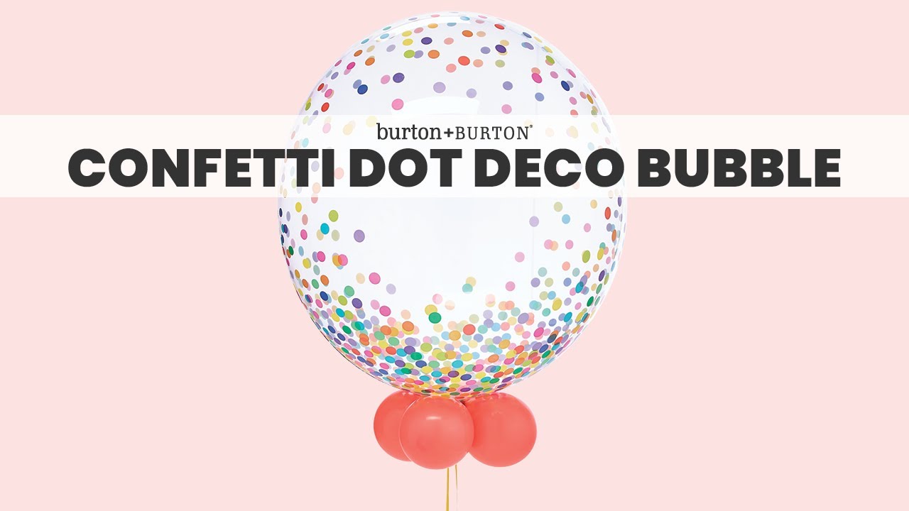 Confetti Dot Deco Bubble