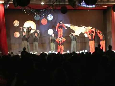 Männerballett CCF 2010 - Top Gun vs. Armageddon