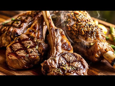 Best Grilled lamb Chops recipe #cooking #foodie