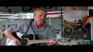 Terry Wooley playing Bost Harley Davidson for the NashvilleEar.com Songwriter Stage