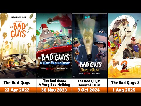 Every The Bad Guys Animated Movies From (2022–2028) Latest Updated!