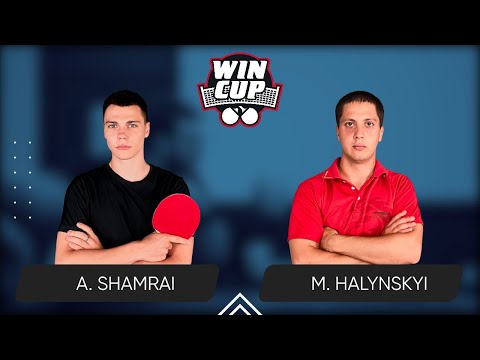 19:15 Andrii Shamrai - Mykola Halynskyi West 4 WIN CUP 18.04.2024 | TABLE TENNIS WINCUP