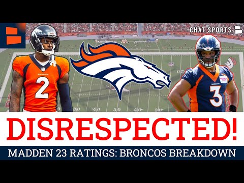 Broncos Madden 23 Ratings