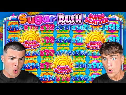 OUR NEW RECORD WIN ON SUGAR RUSH SUPER SCATTER!