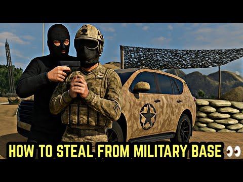 How to steal ammunition & guns from military base on One Lion RP 