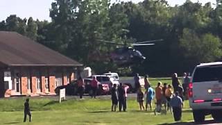 preview picture of video '*** Very BAD ACCIDENT ** AIR LIFTED ** .. St Rt 28 Goshen, Ohio ( Next To Trailer Park )'