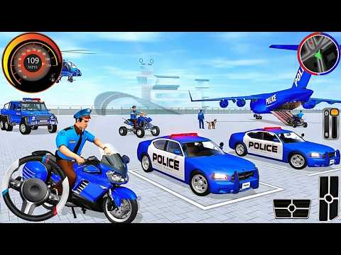 Police Car Chase Simulator 3D Game - Real Cop Cars Driving Simulator 2024 - Android GamePlay