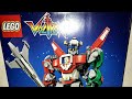 LEGO VOLTRON DEFENDER Of The UNIVERSE 2 321 Pcs Unboxing And Build