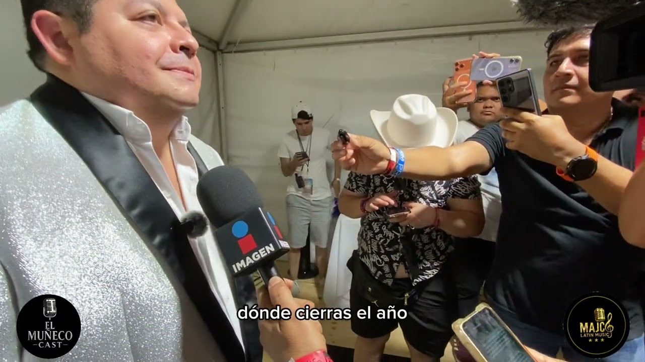Los Yonic’s  Zamacona JR en rueda de Prensa | El Muñeco Cast. 2025 Acapulco. 