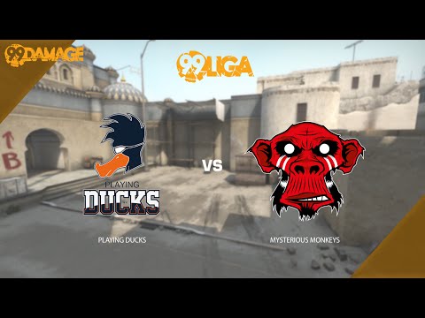 Playing Ducks vs. Mysterious Monkeys - 99Damage Liga Saison #3 - Spieltag 6