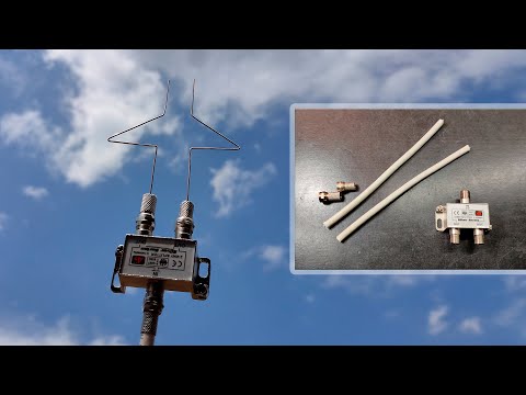 So bauen Sie eine Antenne für einen Fernseher Einfach und schnell - Kostenlos eine Antenne