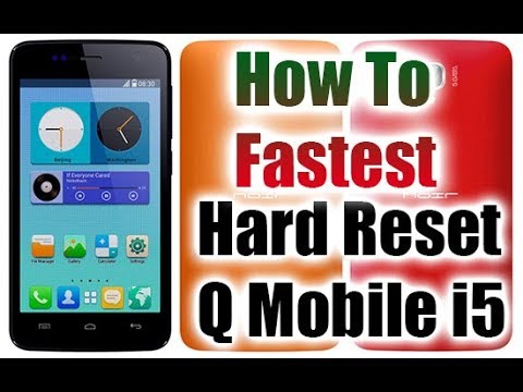How To Hard Reset Q Mobile i5 Easy Step - Recovey Mode Wipe Data