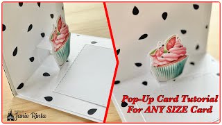 Easy Pop-Up Card Tutorial For ANY SIZE CARD