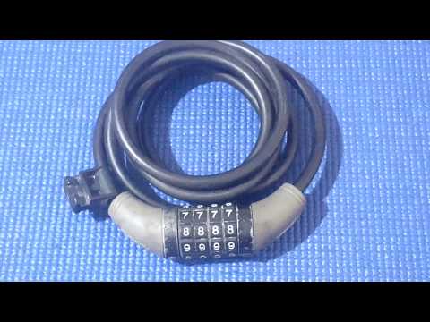 (Picking 64) Second hand Garneru bike lock (decoded)