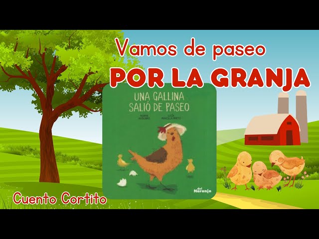 Vídeo relacionado con Una gallina salió de paseo: Libro infantil ilustrado