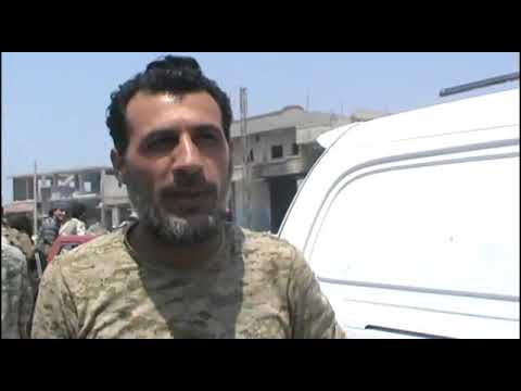 لقاء مع القائد العسكري لكتيبة عمر الفاروق مورك أبو علي بعد السيطرة على ريف جسر الشغور في ريف إدلب