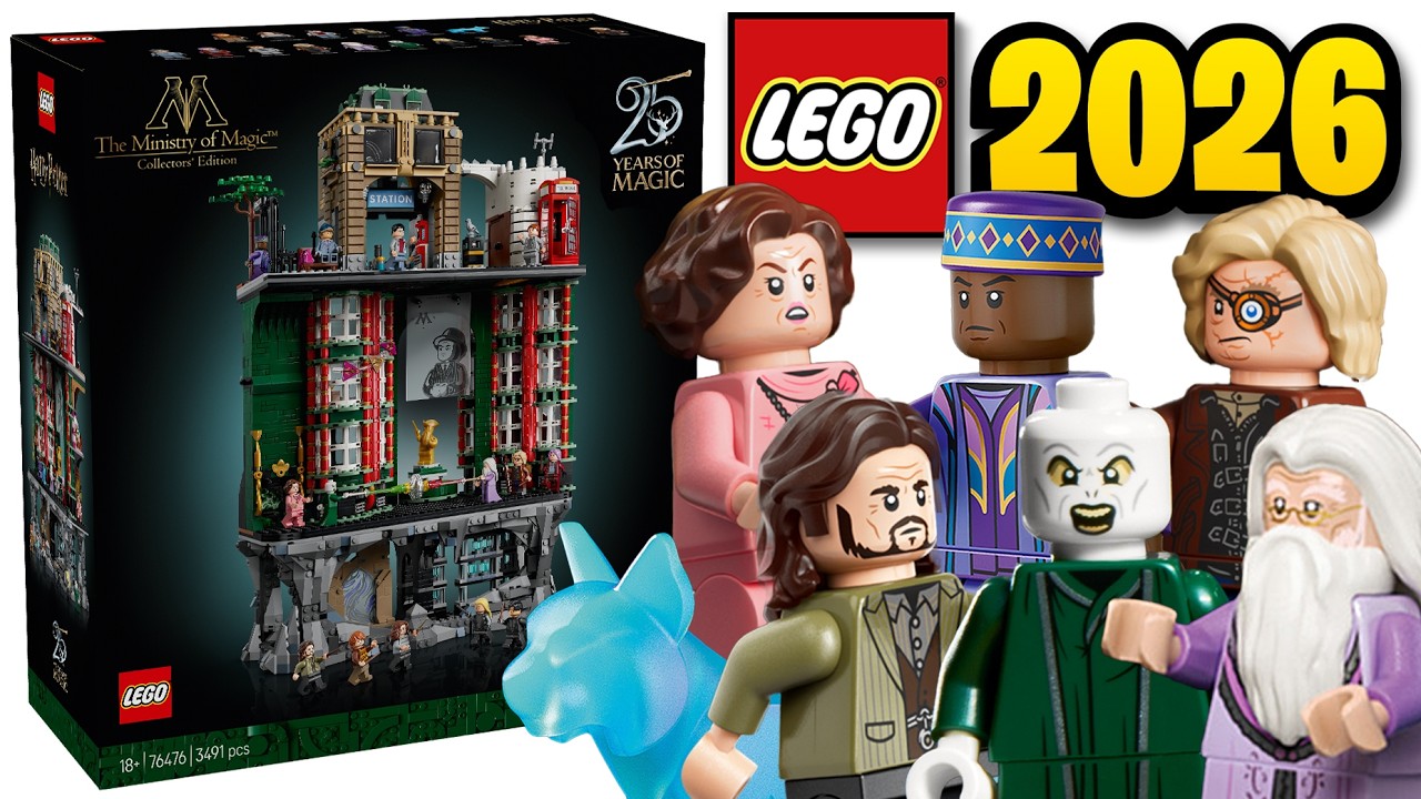 LEGO Harry Potter Ministry of Magic Collector's Edition OFFICALLY Revealed