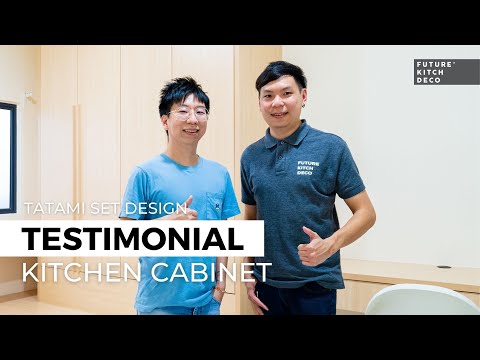 Kitchen Cabinet Testimonial: Tatami Set Design