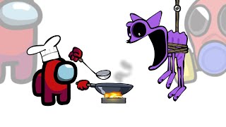 Mini Crewmate Cooks Poppy Playtime Chapter 3 Characters | Among Us